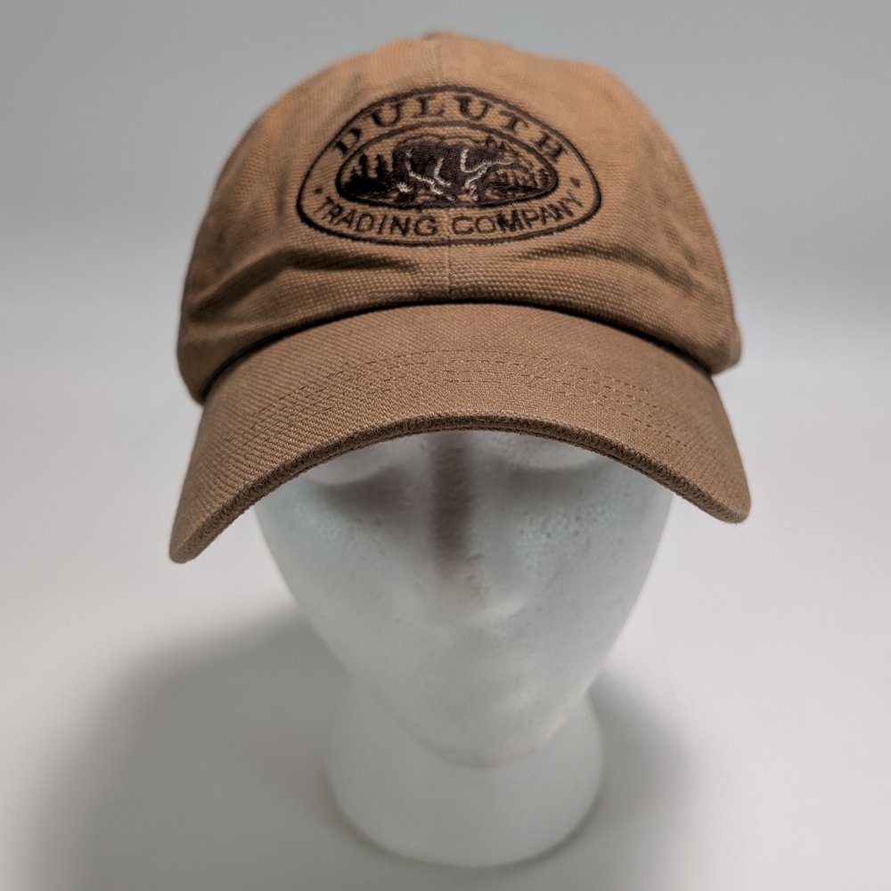 Duluth Trading Company Embroidered Fleece Lined Canvas Adjustable Strap Hat